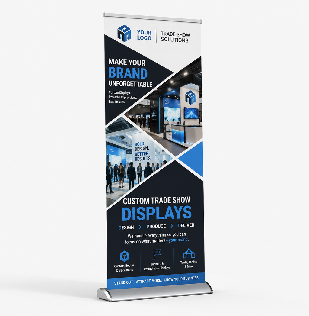 Deluxe Retractable Banner Stand