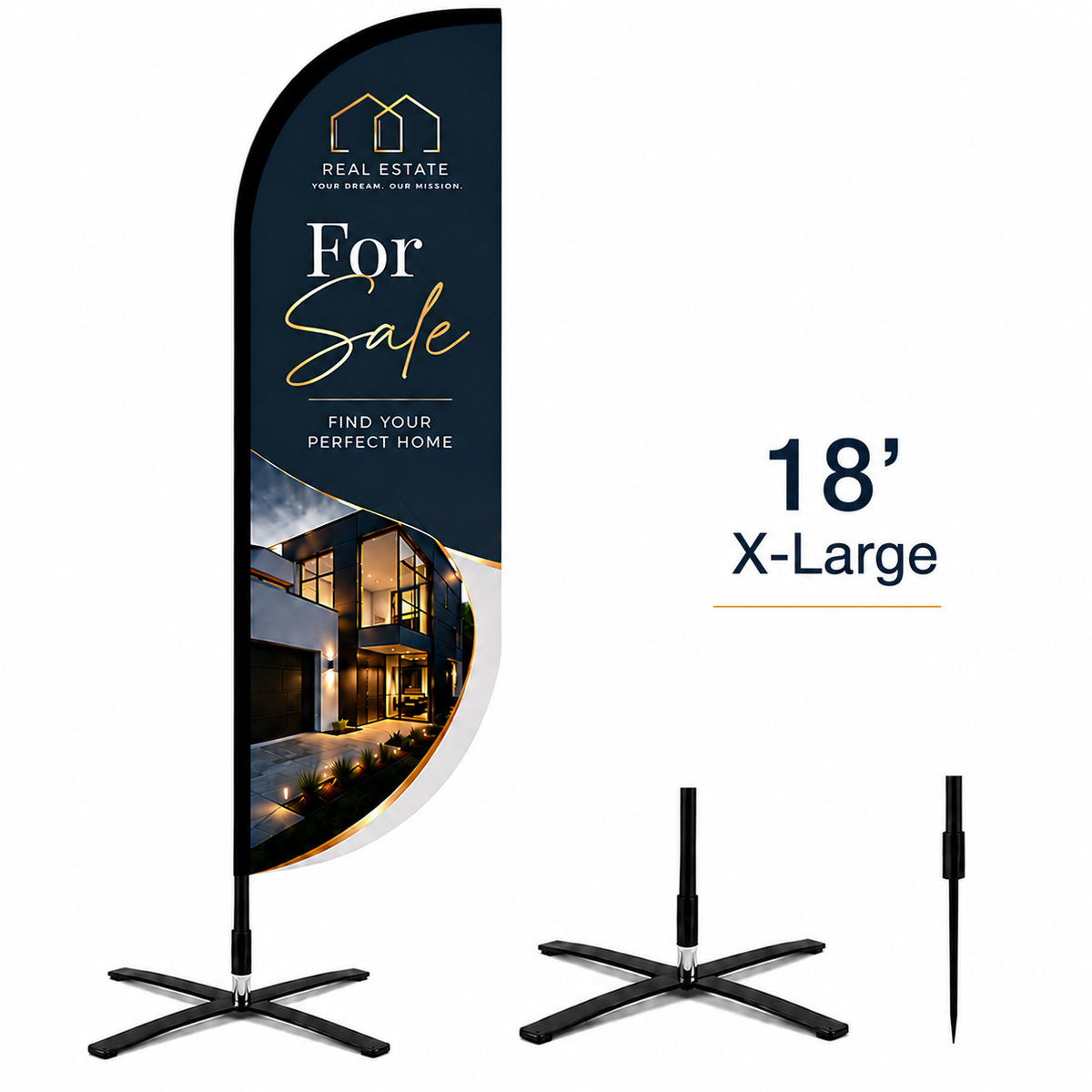 Custom Convex Feather Flag