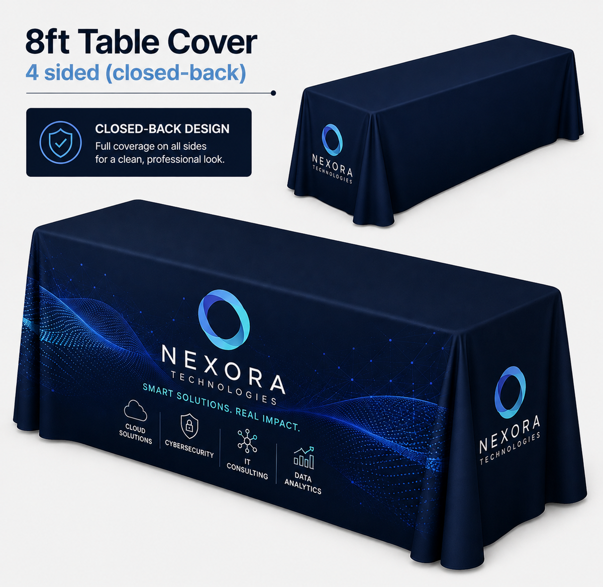 8ft Table Cover