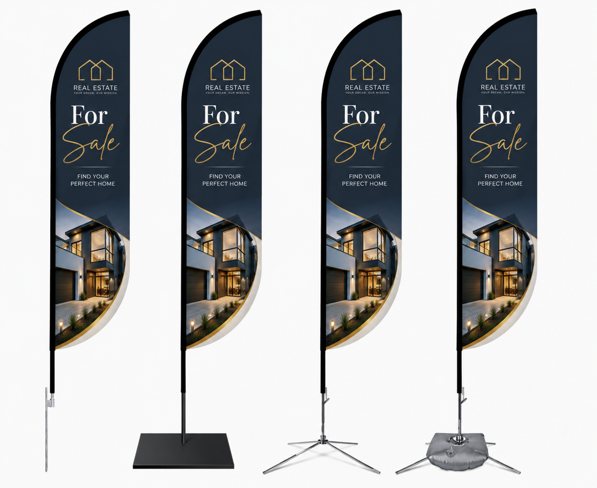 Custom Convex Feather Flag