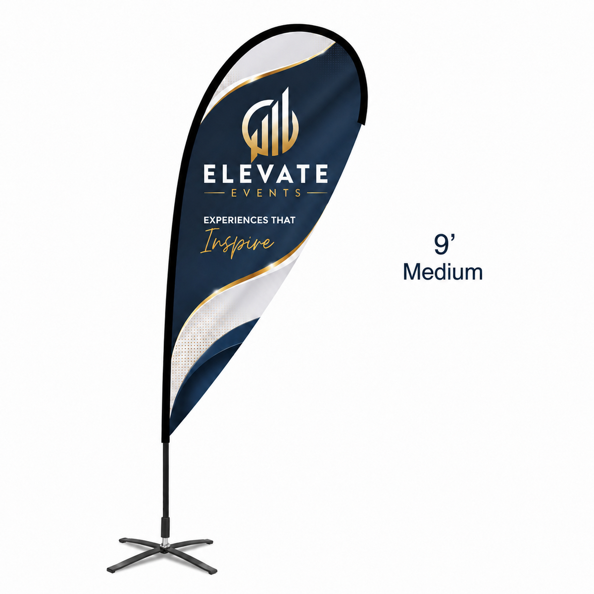Premium Teardrop Feather Flag