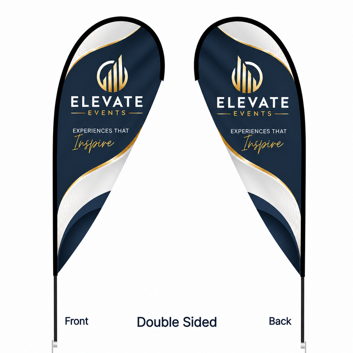 Premium Teardrop Feather Flag