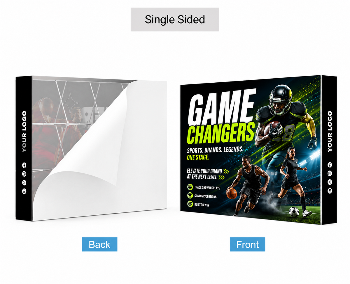 10ft SEG Backlit Popup Display