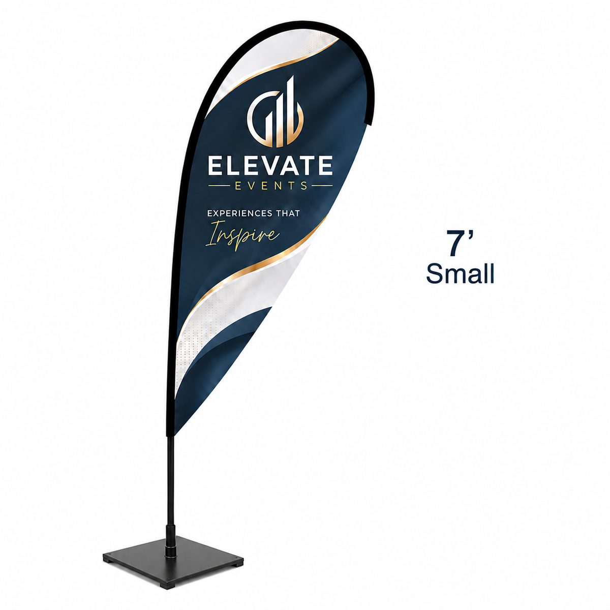 Premium Teardrop Feather Flag