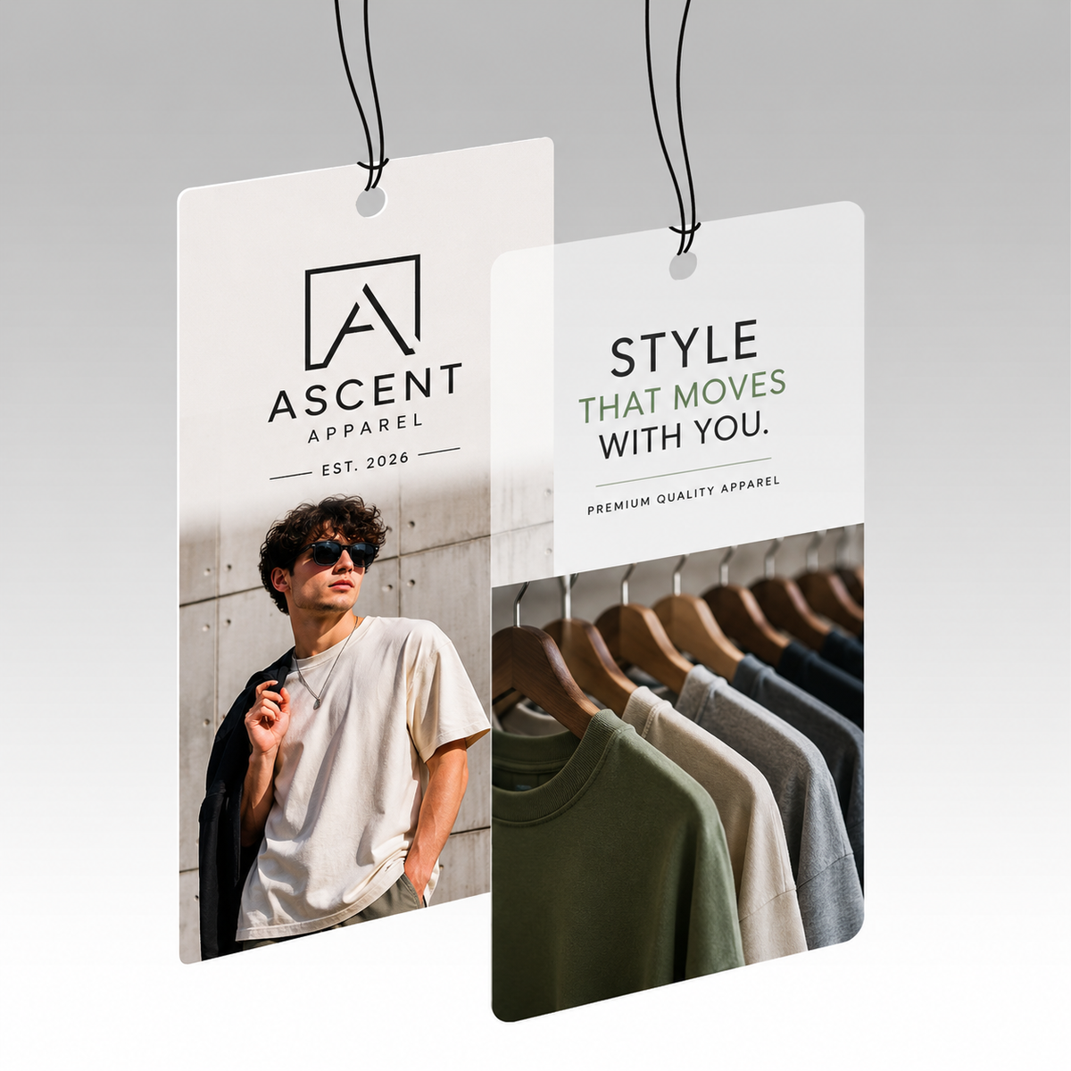 Plastic Hang Tags