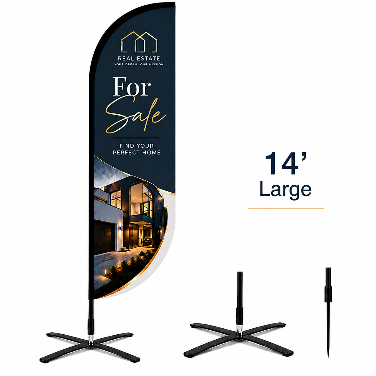 Custom Convex Feather Flag