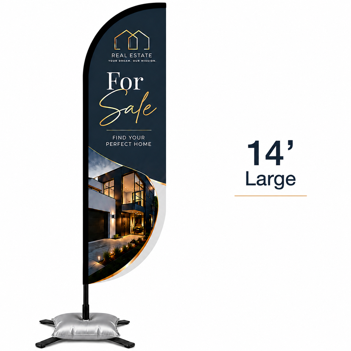 Custom Convex Feather Flag