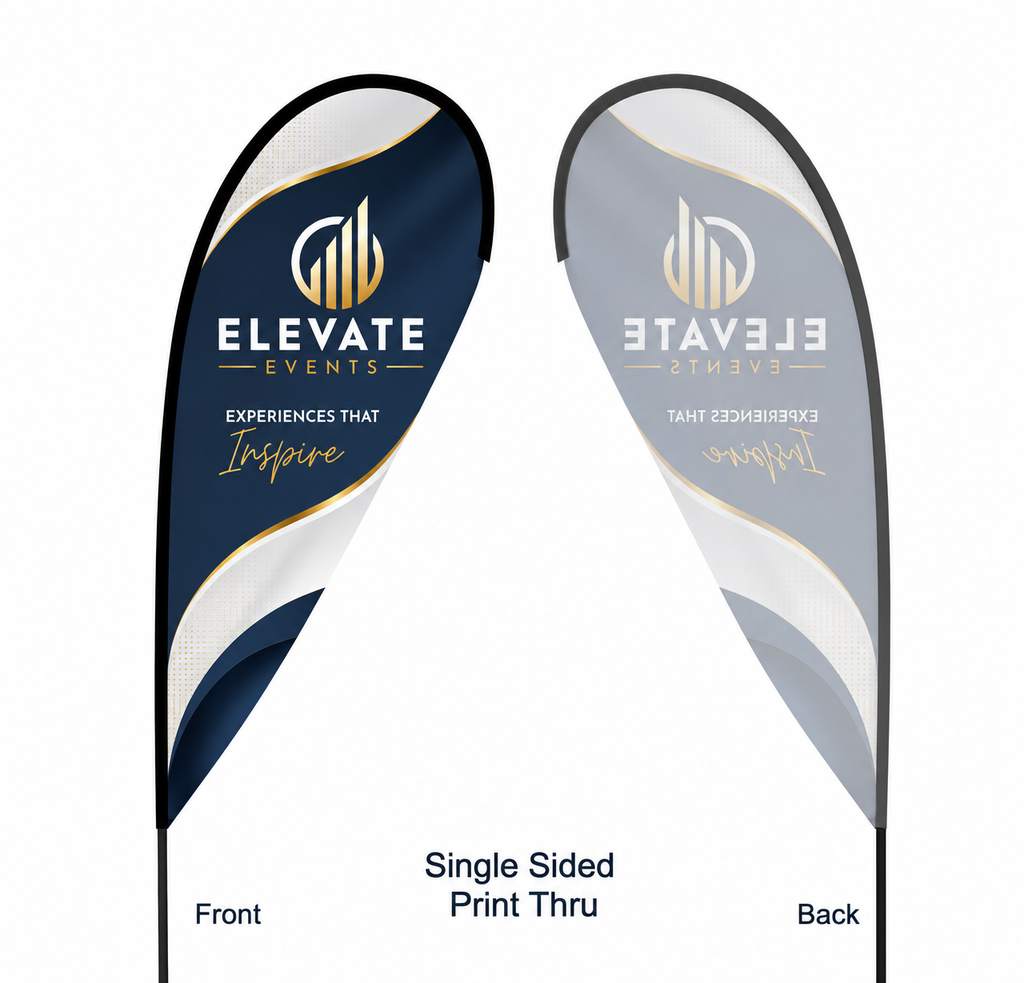 Premium Teardrop Feather Flag