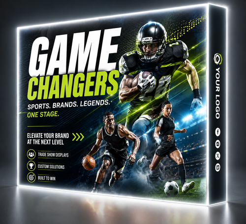 10ft SEG Backlit Popup Display