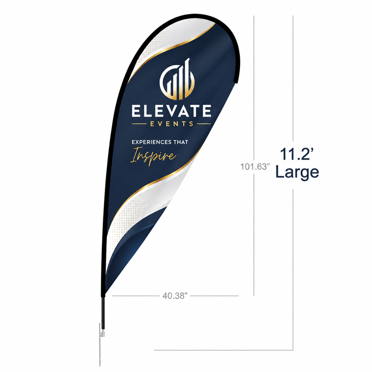 Premium Teardrop Feather Flag