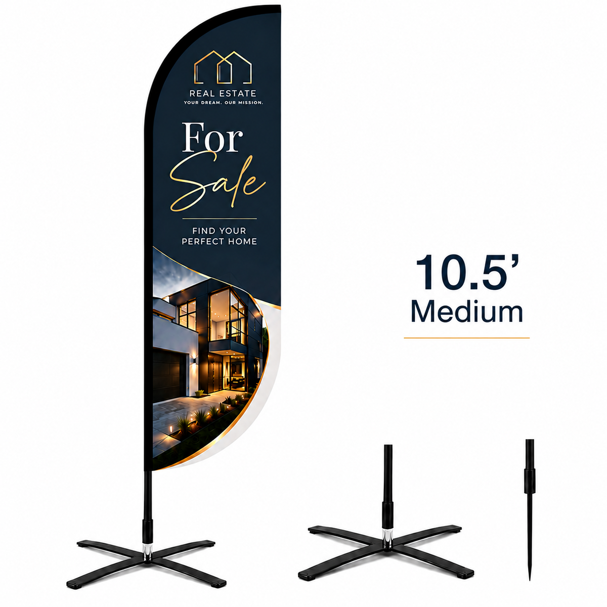 Custom Convex Feather Flag