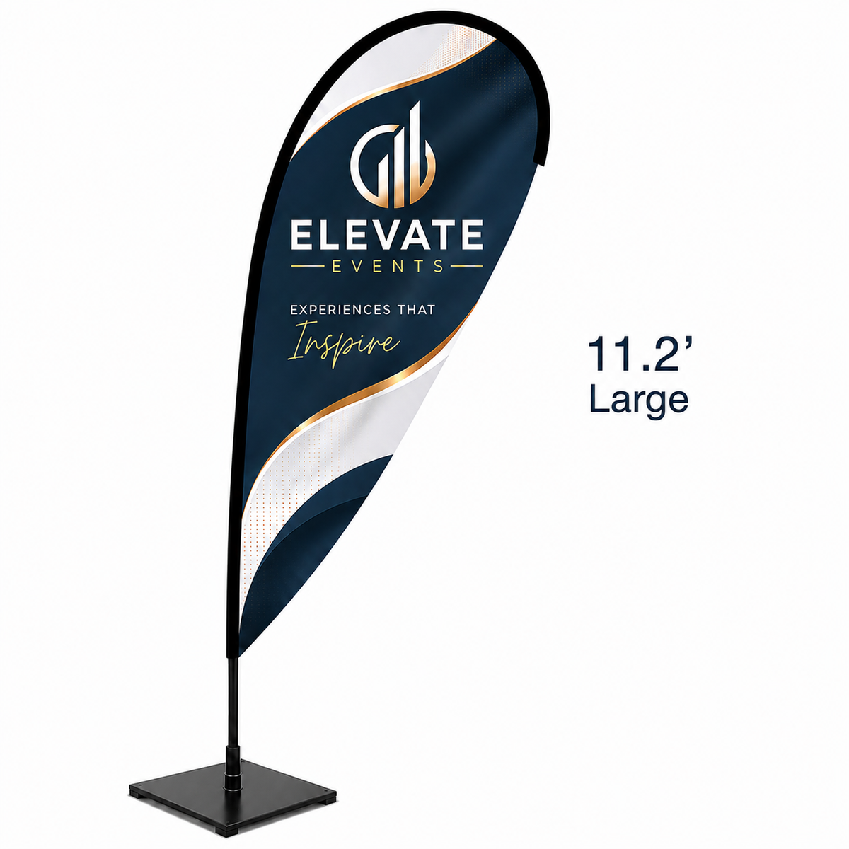 Premium Teardrop Feather Flag