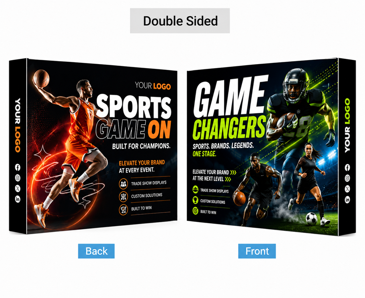 10ft SEG Backlit Popup Display