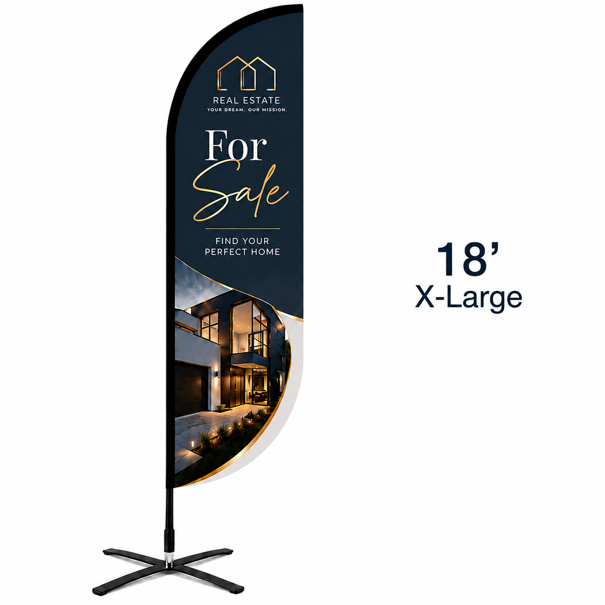 Custom Convex Feather Flag