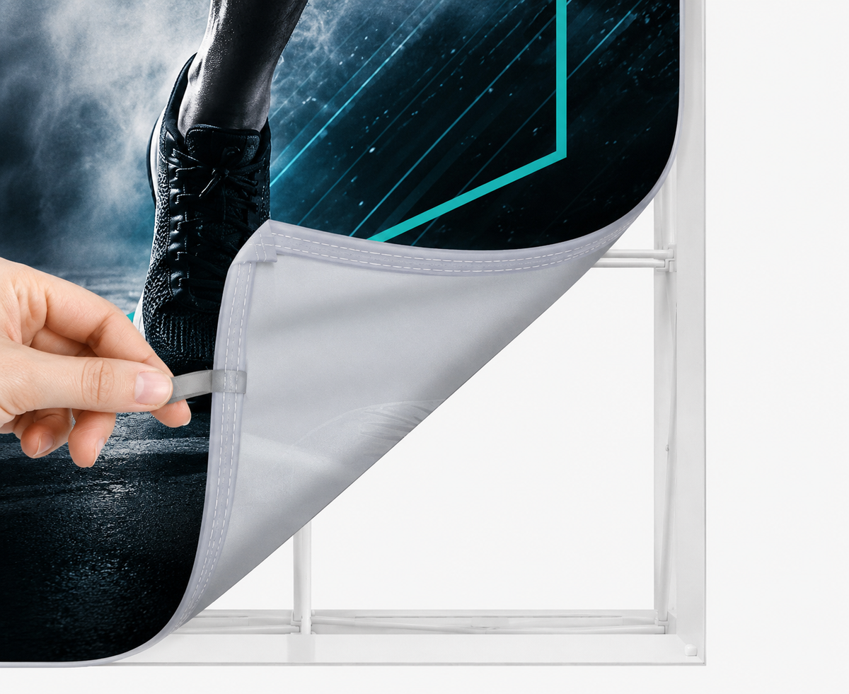 8ft SEG Backlit Popup Display