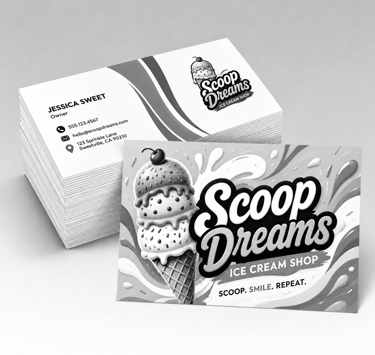 Silk Business Cards