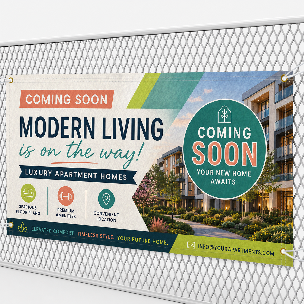 Custom Mesh Banners