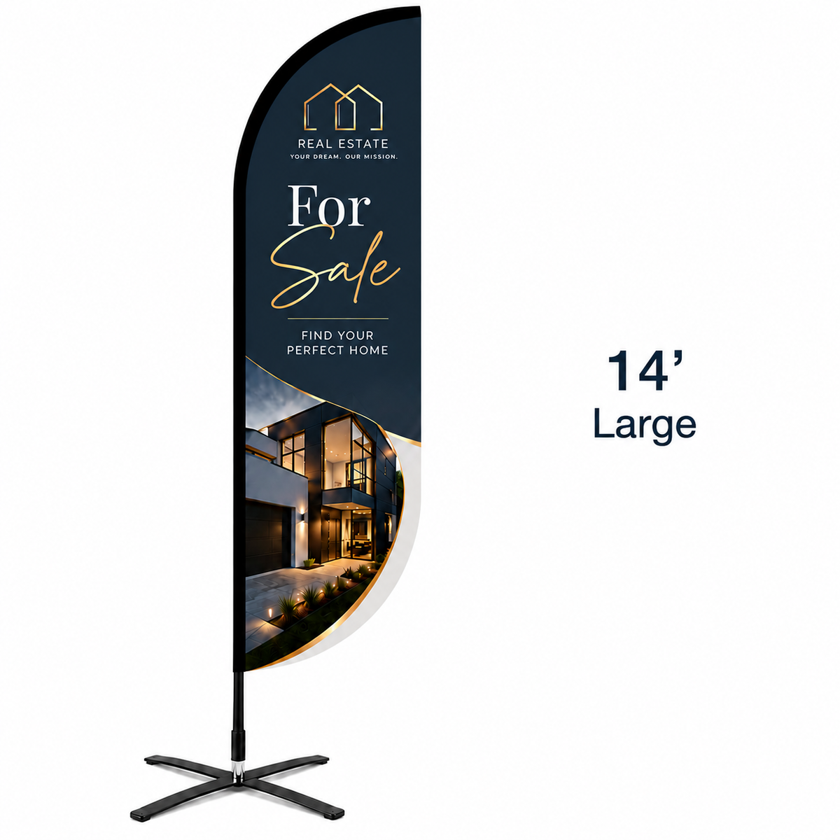 Custom Convex Feather Flag