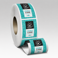 Rectangle Semi-Gloss Roll Labels