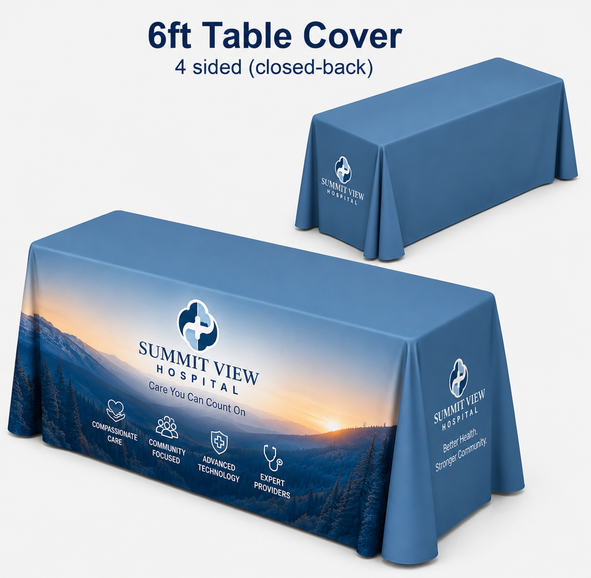 6ft Table Cover