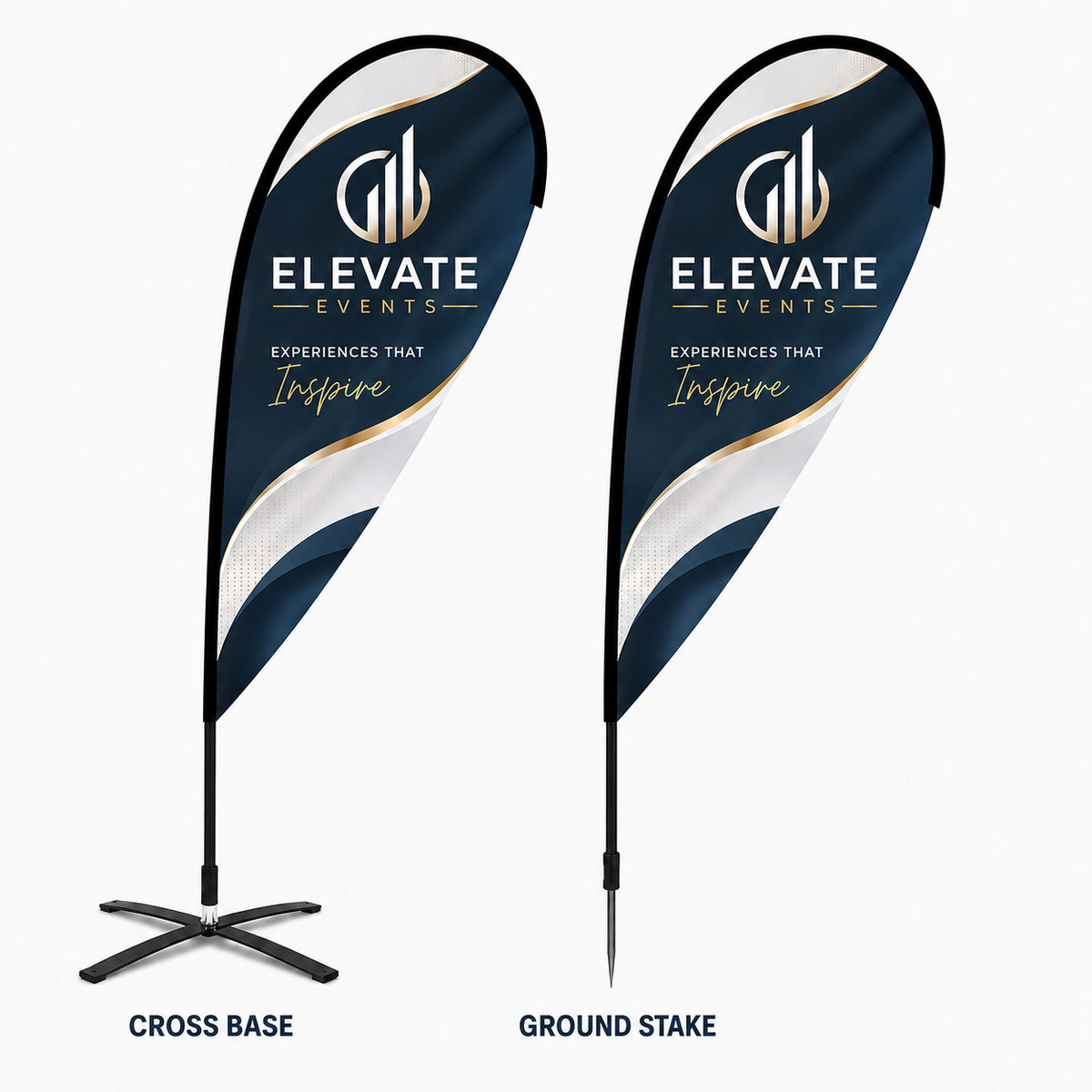 Premium Teardrop Feather Flag