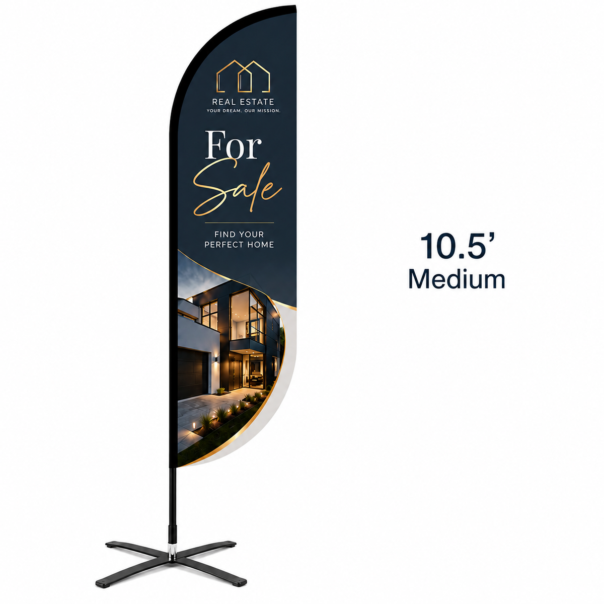 Custom Convex Feather Flag