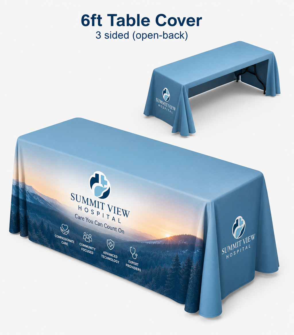 6ft Table Cover